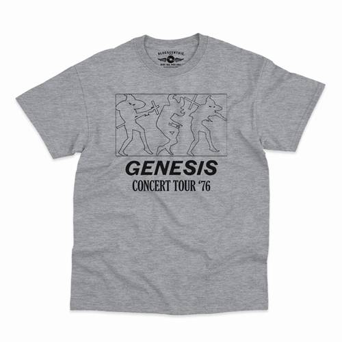 Genesis Concert Tour '76 T-Shirt - Classic Heavy Cotton