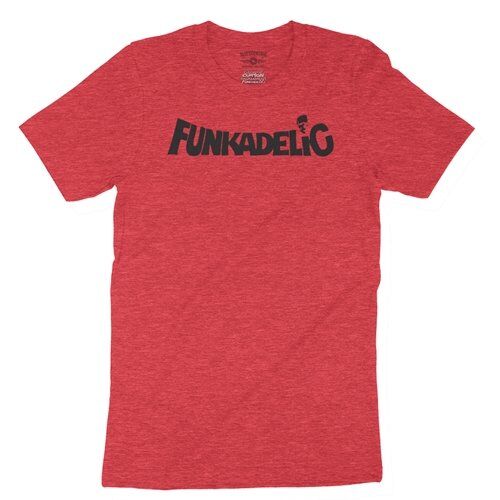 Black Funkadelic Logo T-Shirt - Lightweight Vintage Style