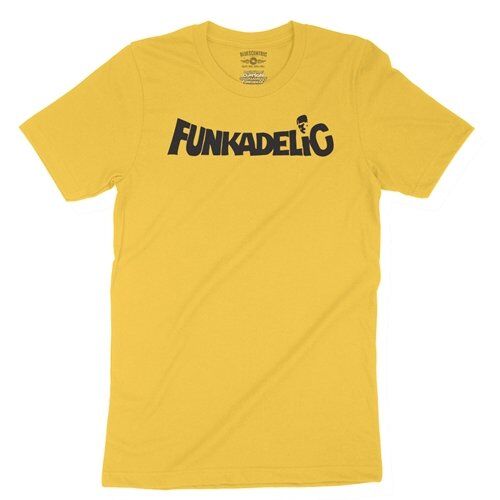 Black Funkadelic Logo T-Shirt - Lightweight Vintage Style