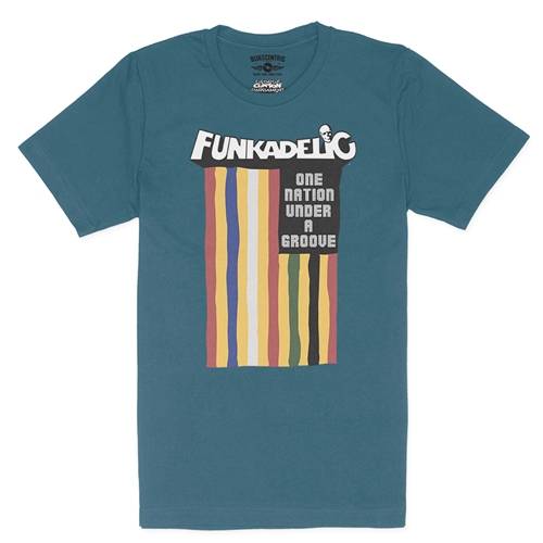 Funkadelic One Nation Under a Groove Flag T-Shirt - Lightweight Vintage Style