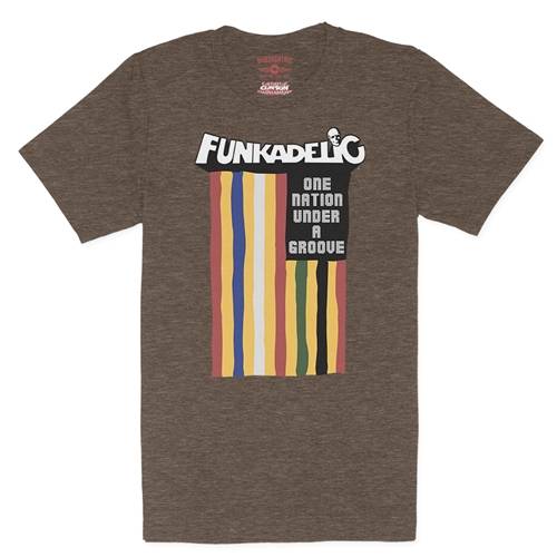 Funkadelic One Nation Under a Groove Flag T-Shirt - Lightweight Vintage Style