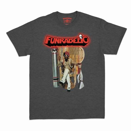 Funkadelic Uncle Jam Peacock Chair T-Shirt - Classic Heavy Cotton