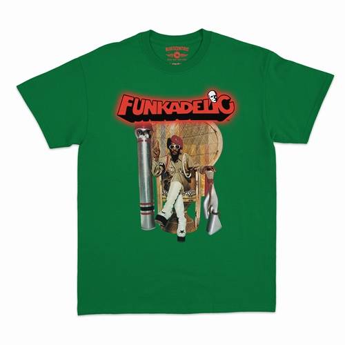 Funkadelic Uncle Jam Peacock Chair T-Shirt - Classic Heavy Cotton