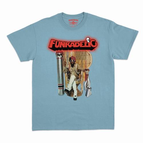 Funkadelic Uncle Jam Peacock Chair T-Shirt - Classic Heavy Cotton