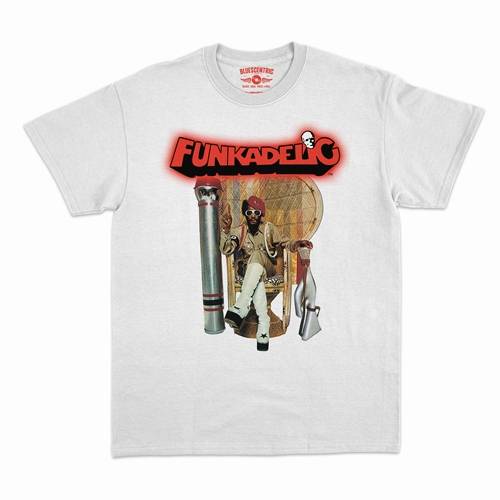 Funkadelic Uncle Jam Peacock Chair T-Shirt - Classic Heavy Cotton