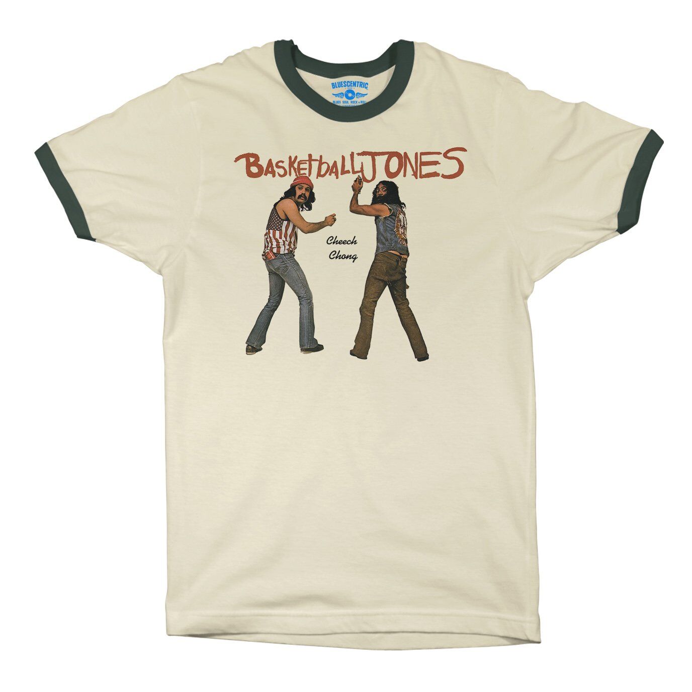Cheech & Chong Basketball Jones Ringer T-Shirt in default