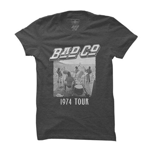 Vintage Bad Company 1974 Tour T-Shirt - Classic Heavy Cotton