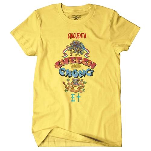 Small Batch Ltd. Edition Cheech & Chong Debut 50th T-Shirt - Classic Heavy Cotton