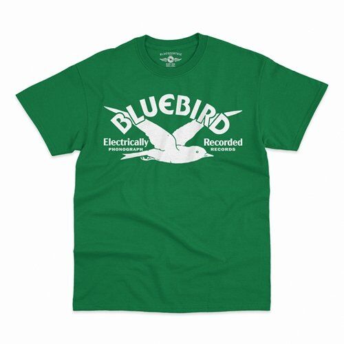 Bluebird Records Logo T-Shirt - Classic Heavy Cotton