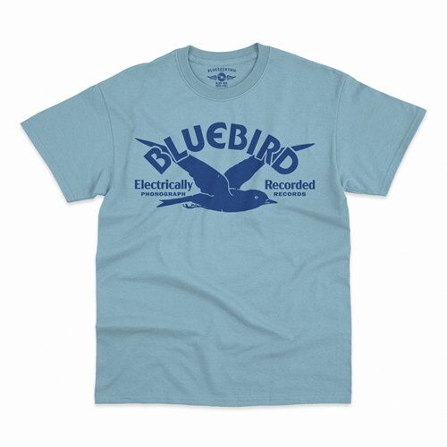 Bluebird Records Logo T-Shirt - Classic Heavy Cotton