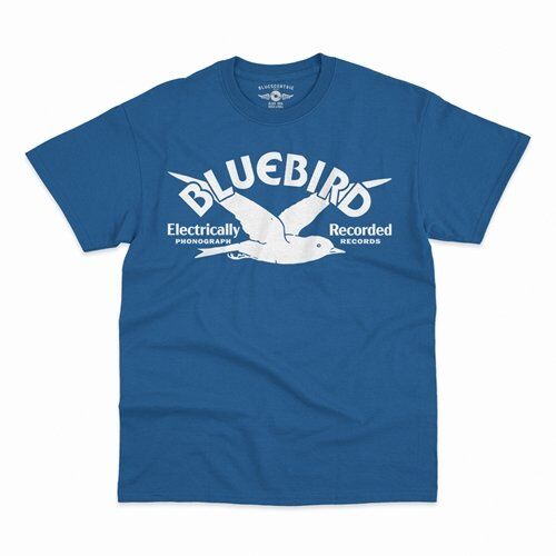 Bluebird Records Logo T-Shirt - Classic Heavy Cotton