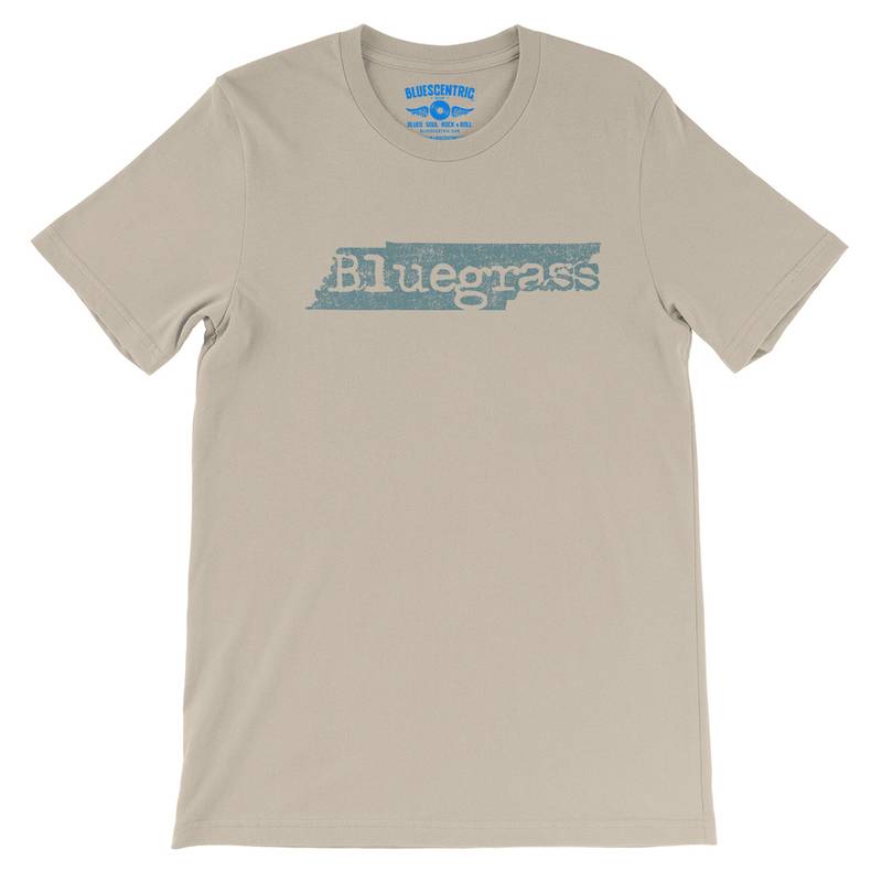 Tennessee Bluegrass T-Shirt - Lightweight Vintage Style - Soft Cream