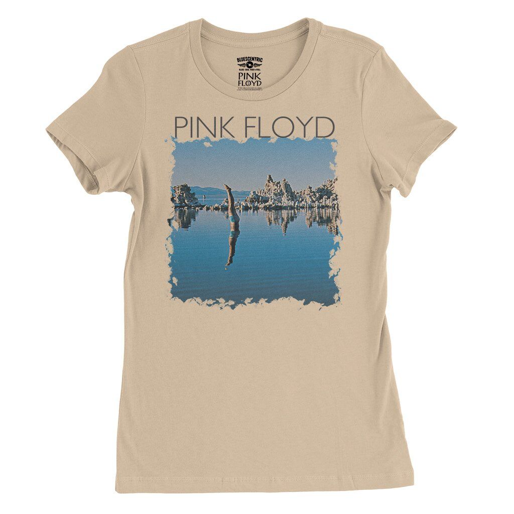 Pink Floyd WYWH Diver Ladies T-Shirt - Relaxed Fit - Sand Dune