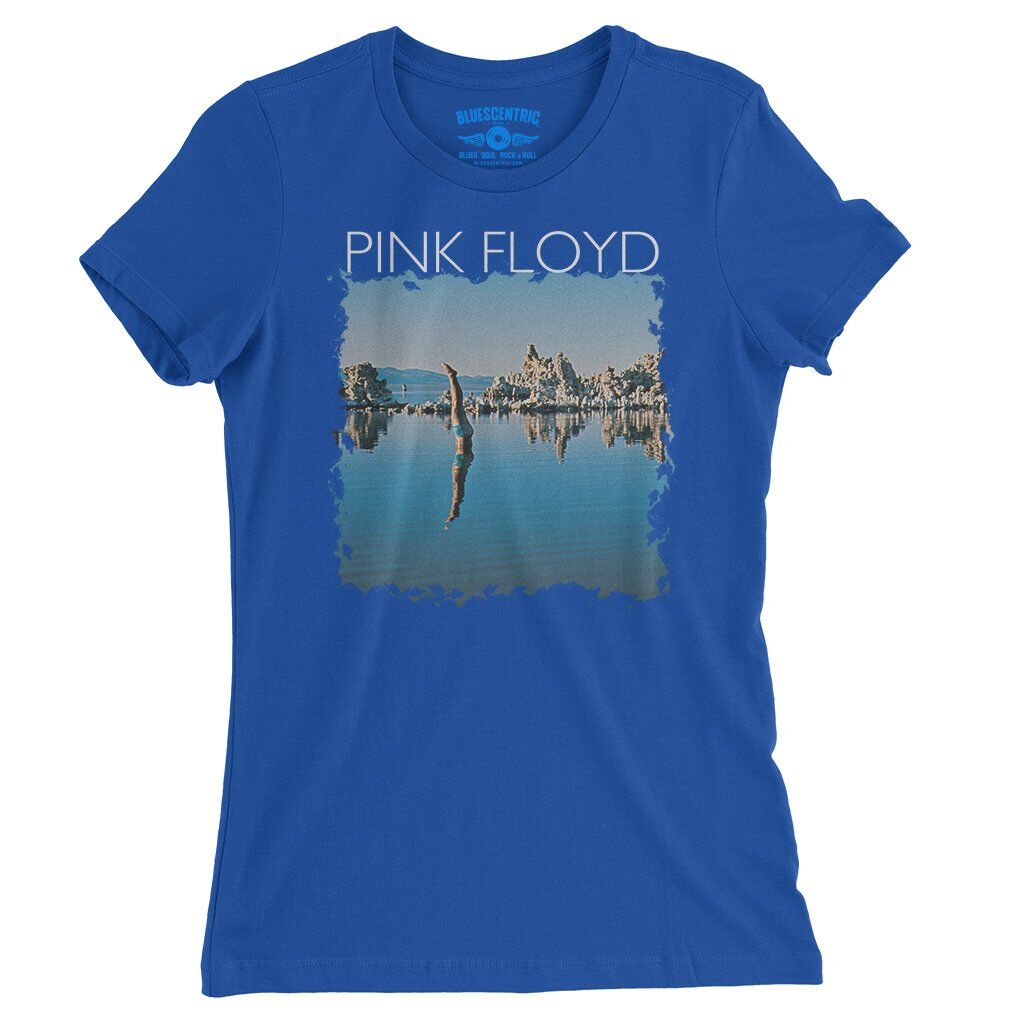 Pink Floyd WYWH Diver Ladies T-Shirt - Relaxed Fit - True Royal