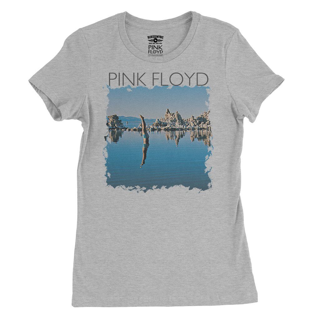 Pink Floyd WYWH Diver Ladies T-Shirt - Relaxed Fit - Athletic Heather