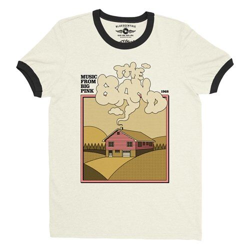 The Band Smokey Big Pink Ringer T-Shirt