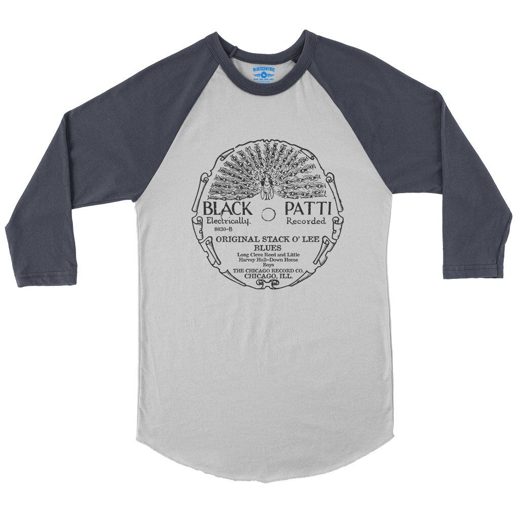Black Patti Stack O’ Lee Record Baseball T-Shirt in default