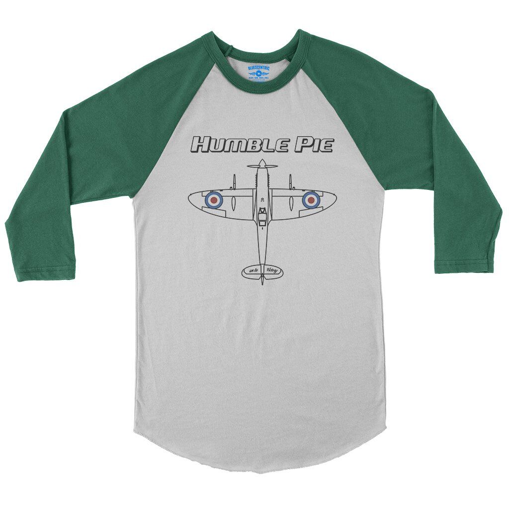 Humble Pie Victory Baseball T-Shirt in White Kelly