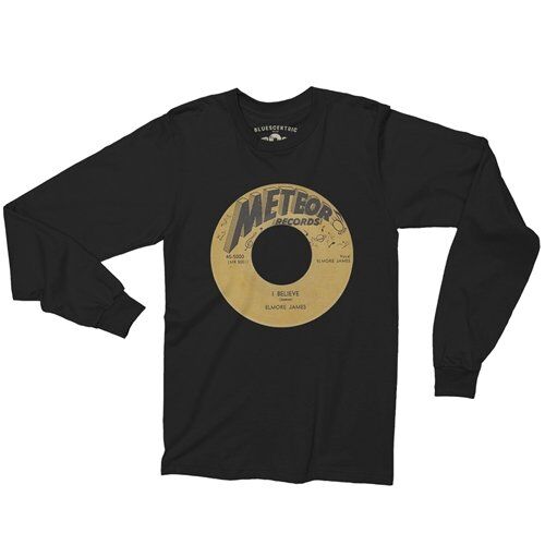 Meteor Records Vinyl Record Long Sleeve T-Shirt
