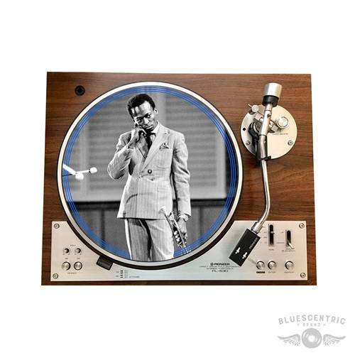 Graphic Miles Davis Turntable Slip Mat