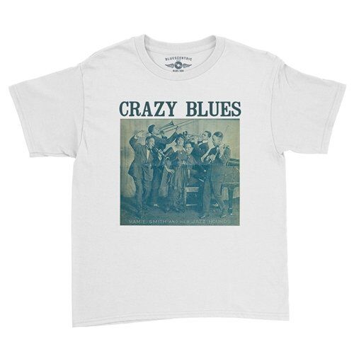 Mamie Smith Crazy Blues Youth T-Shirt - Lightweight Vintage Children & Toddlers