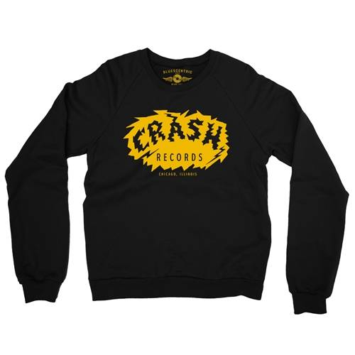 Crash Records Logo Crewneck Sweater