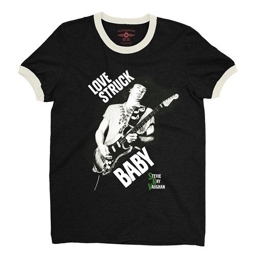 Stevie Ray Vaughan Love Struck Baby Ringer T-Shirt