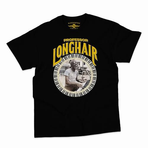 Professor Longhair Piano T-Shirt - Classic Heavy Cotton
