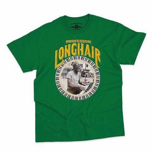 Professor Longhair Piano T-Shirt - Classic Heavy Cotton