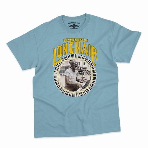 Professor Longhair Piano T-Shirt - Classic Heavy Cotton
