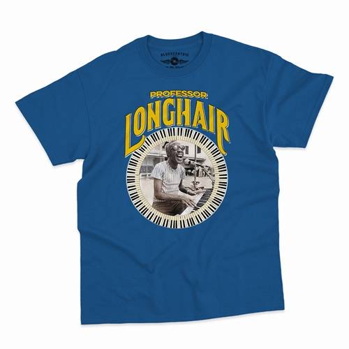 Professor Longhair Piano T-Shirt - Classic Heavy Cotton