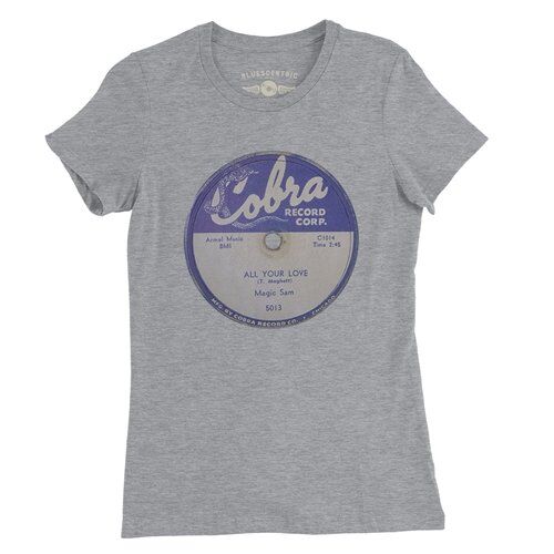 Cobra Records Magic Sam Vinyl Ladies T Shirt