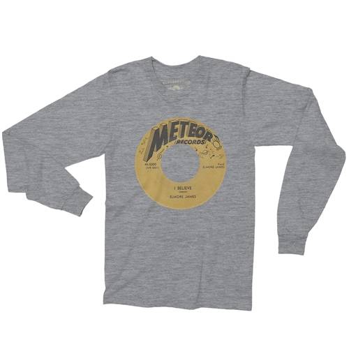 Meteor Records Vinyl Record Long Sleeve T-Shirt