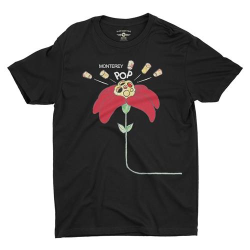 Monterey Pop Festival Dynamite Girl T-Shirt - Lightweight Vintage Style