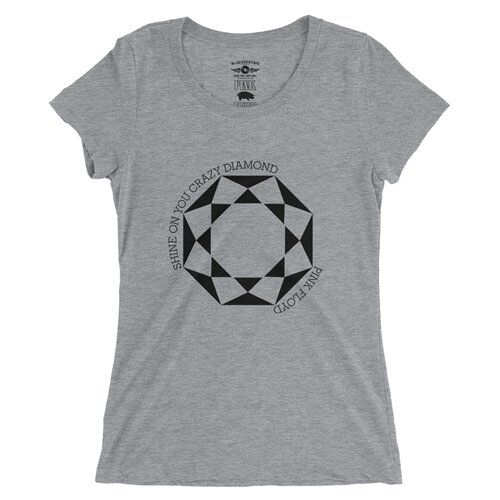 Pink Floyd Shine On You Crazy Diamond Ladies T Shirt - Relaxed Fit