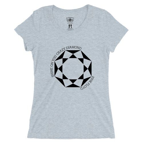 Pink Floyd Shine On You Crazy Diamond Ladies T Shirt - Relaxed Fit