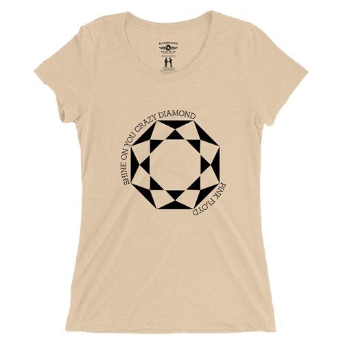 Pink Floyd Shine On You Crazy Diamond Ladies T Shirt - Relaxed Fit
