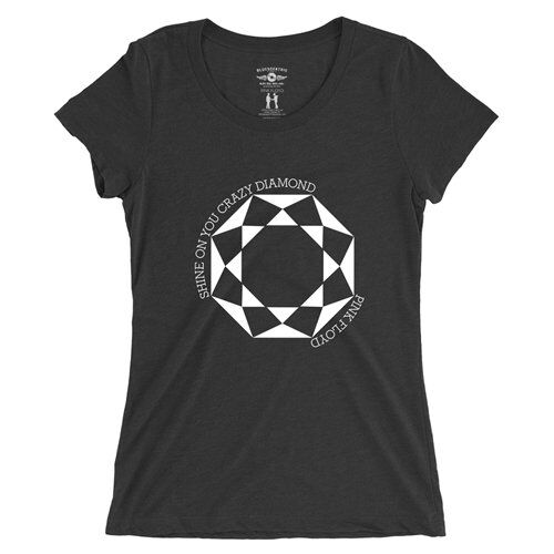 Pink Floyd Shine On You Crazy Diamond Ladies T Shirt - Relaxed Fit