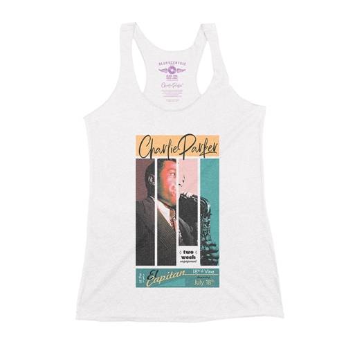 Graphic Charlie Parker 18th & Vine Racerback Tank - Women's