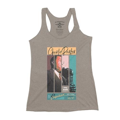 Graphic Charlie Parker 18th & Vine Racerback Tank - Women's