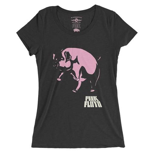 Pink Floyd Algie Pig Ladies T Shirt - Relaxed Fit