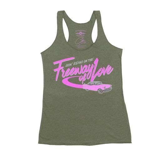 Aretha Franklin Freeway of Love Racerback Tank - Women's