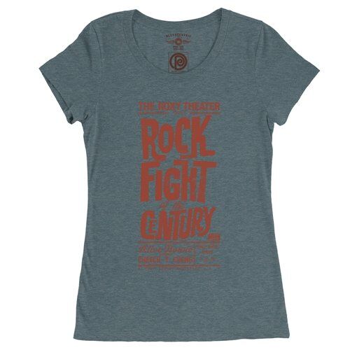 Rock Fight of the Century Cheech and Chong Ladies T Shirt - Relaxed Fit