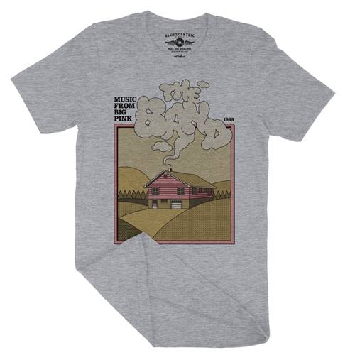 The Band Smokey Big Pink T-Shirt - Lightweight Vintage Style