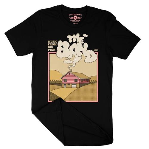 The Band Smokey Big Pink T-Shirt - Lightweight Vintage Style