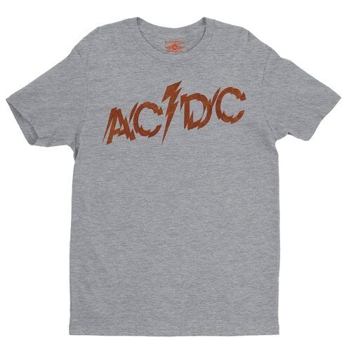 AC/DC Fiery Logo T-Shirt - Lightweight Vintage Style