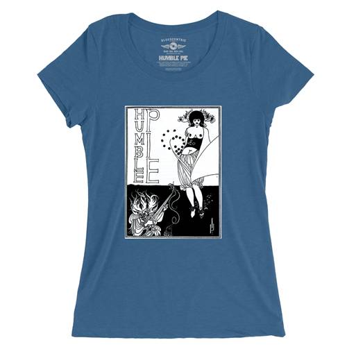 Humble Pie Beardsley Album Ladies T Shirt - Relaxed Fit