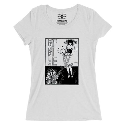 Humble Pie Beardsley Album Ladies T Shirt - Relaxed Fit