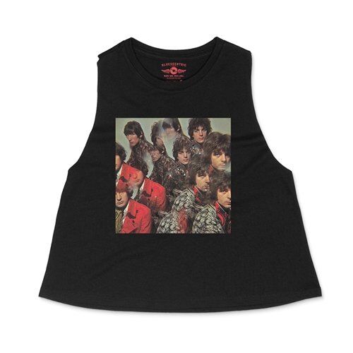 Pink Floyd Piper at the Gates of Dawn Racerback Crop Top - Women's