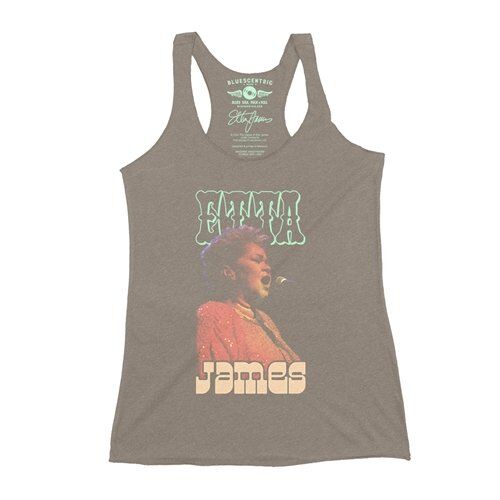 Etta James Red Sequin Racerback Tank - Women's